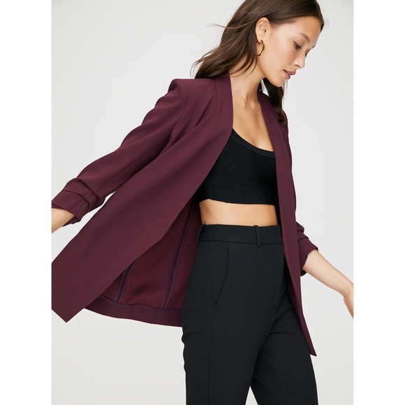 BABATON | XS POWER BLAZER ATELIER EGGPLANT JACKET - Picture 2 of 16